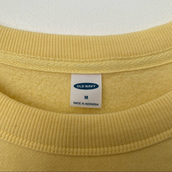 Old Navy Yellow Sweatshirt - Picture 4 of 5